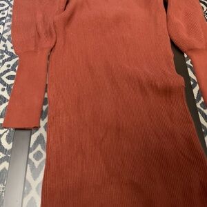 Fashion Nova Rust Maxi Dress